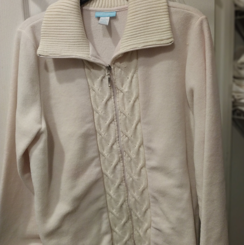 Ladies zippered fleece